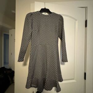 Sparkly 0p gray loft dress never worn.